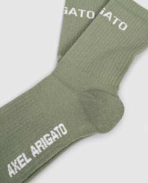 Axel Arigato Зеленые носки с логотипом X2661009