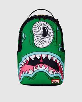 Sprayground Дитячий зелений рюкзак Jorge Rodriguez Green Alien 910B6928NSZ