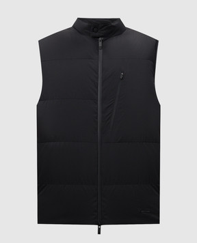 Moncler Черный пуховый жилет Gork J20911A00054597WI