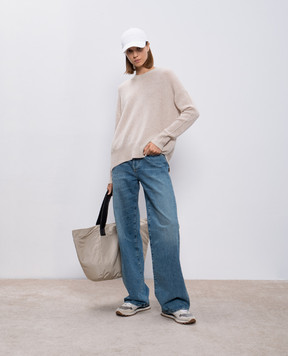 Allude Бежевий светр з кашеміру 24511151