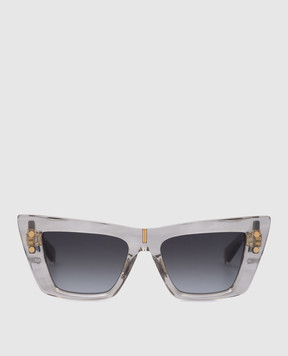Balmain Сонцезахисні окуляри B-Eye з логотипом BPS156B54