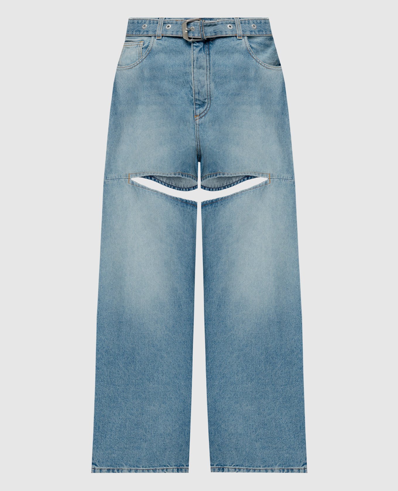 

Голубые джинсы JOPLIN, Голубой, Широкие джинсы