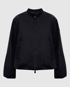 Moncler Чорна куртка Gruissan з логотипом K10931A0017854ARP