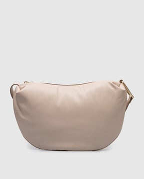 Gianni Chiarini Бежевая кожаная сумка Matilde BS11421FOUCLD