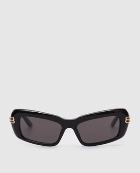 Balenciaga Чорні сонцезахисні окуляри Casino 830315T0039