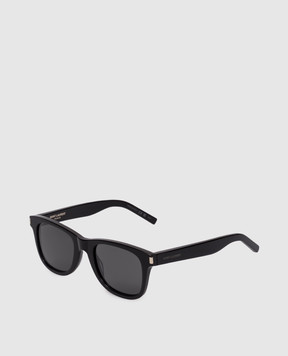 Saint Laurent Чорні сонцезахисні окуляри CLASSIC 419699Y9909
