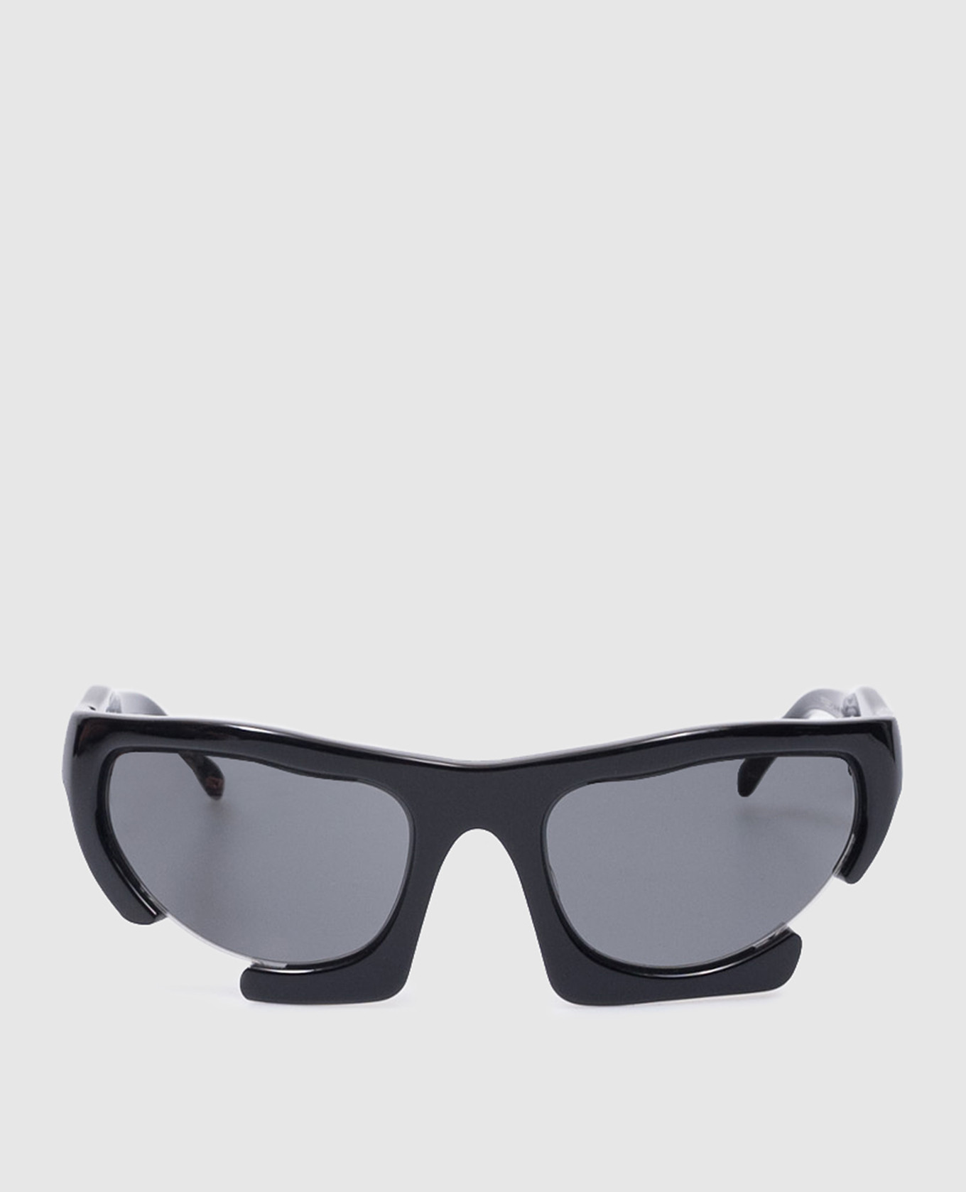 Черные очки AXIALLY с асимметричной оправой