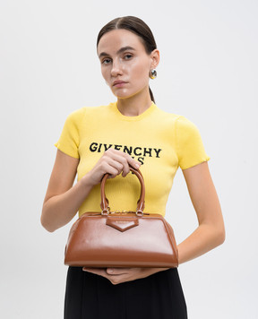 Givenchy Коричневая кожаная сумка Antigona East-West BB5130B2AQ
