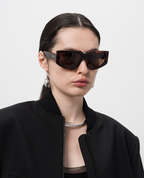 Max Mara Коричневі сонцезахистні окуляри GLIMPSE8 GLIMPSE8