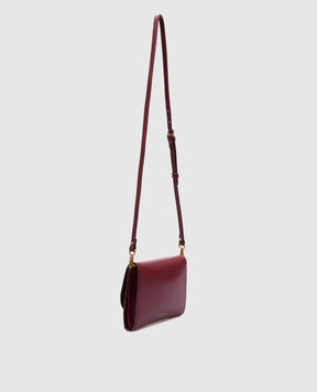Gianni Chiarini Бордовая кожаная сумка кросс-боди KAIA BSWBN50107PRCK
