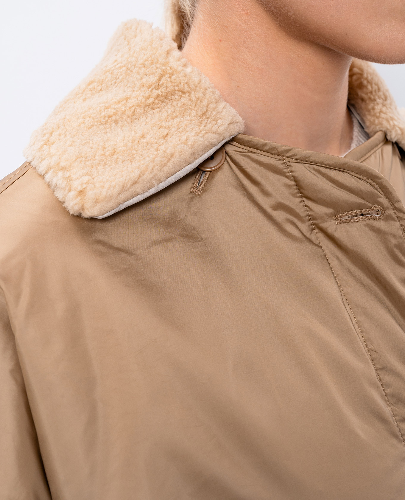 Max Mara Weekend - Двухсторонняя куртка DRAVA с логотипом DRAVA