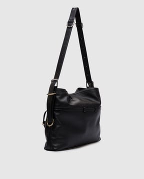 Givenchy Черная кожаная сумка Voyou с логотипом BB50SSB1Q7