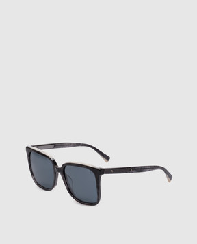 Brunello Cucinelli Черные очки с монограммой логотипа MOCGEMMS01