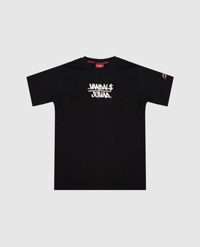 Sprayground Дитяча чорна футболка Vandals Squad SPY1347BLK