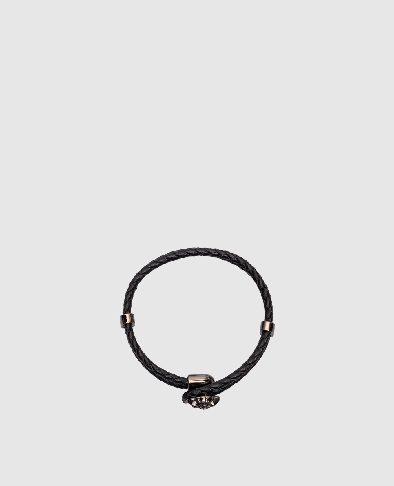

Черный кожаный браслет Medusa, Браслеты