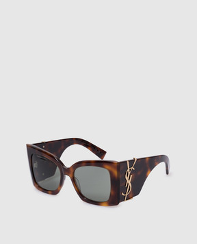 Saint Laurent Коричневі сонцезахисні окуляри SLM119BLAZE