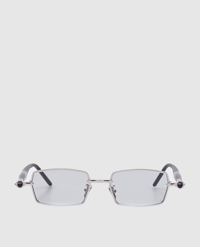 Kuboraum Серебристые очки P73 KRSP73SBB000002F