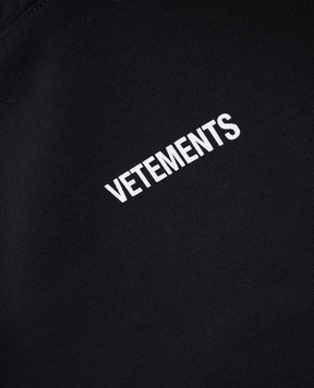 Vetements Дитяче чорне худі з логотипом KA10HD100B