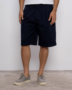 Brunello Cucinelli Сіні шлорти MP52DG0620