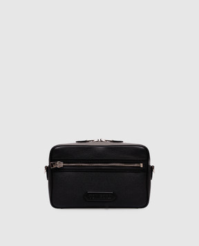 Tom Ford Чорна шкіряна сумка з патчем логотипа H0654LCL213S