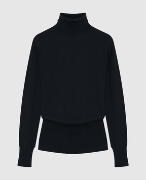 AERON Черный гольф Tender из шерсти AW24CRTO545528