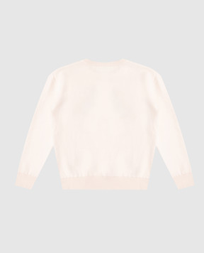 Dolce&Gabbana Дитячий бежевий светр з вовни L4KWE2JDVCQ