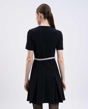 Versace Чорна сукня міні 10211841A13362