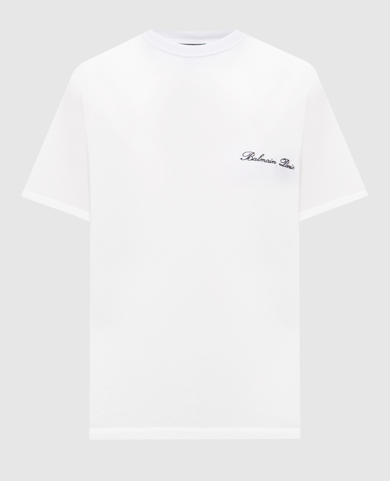 

Белая футболка Balmain Signature, Белый, Футболки