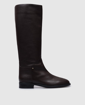 Giuseppe Zanotti Коричневые кожаные сапоги Lidia I480000