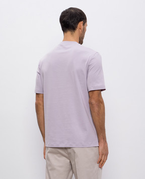 Brunello Cucinelli Футболка фиолетовая M0B131308