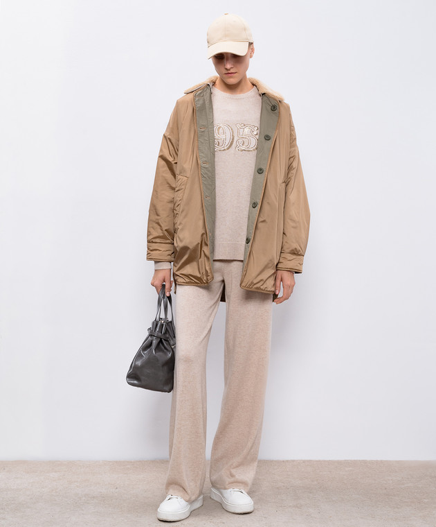 Max Mara Weekend - Двухсторонняя куртка DRAVA с логотипом DRAVA