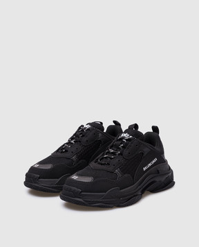 Balenciaga Чорні кросівки Triple S 654251W2CA4