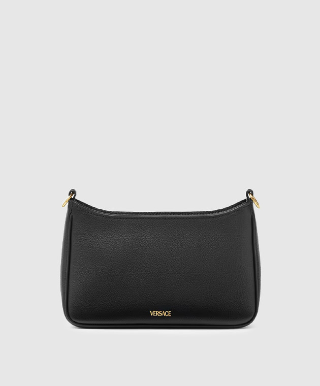 Versace Черная кожаная сумка La Medusa 1017739DVIT2T изображение 3
