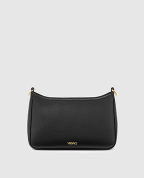 Versace Черная кожаная сумка La Medusa 1017739DVIT2T