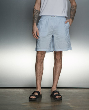 Vetements Голубые шорты с логотипом UE64SS400WB