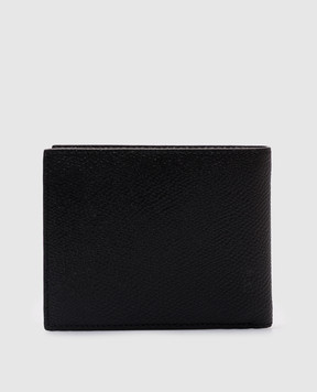 Valentino Чорне шкіряне портмоне з логотипом 7Y2P0AP3UAG