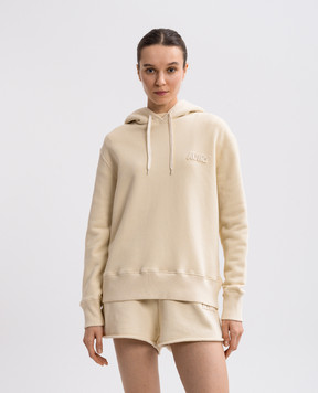 AUTRY Бежевые худи с нашивкой логотипа HOPW77JS