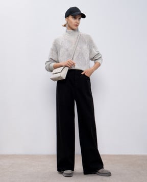 Brunello Cucinelli Чорні джинси з логотипом MB030P5931