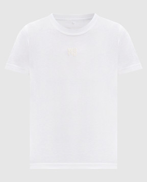 Alexander Wang Белая футболка с принтом логотипа 4CC3241521