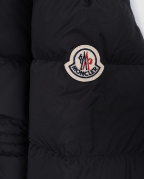 Moncler ENFANT Дитячий чорний пуховик Arina J29541C0000154A811214