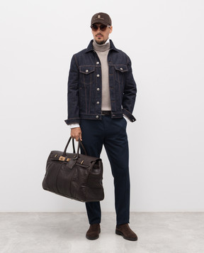Brunello Cucinelli Бежевий светр з кашеміру M22707003