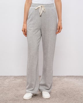 Max Mara Weekend Серые меланжевые спортивные штаны FOLK FOLK