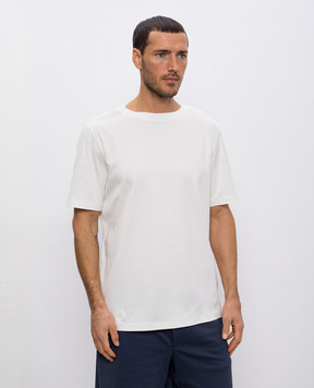 Brunello Cucinelli Бежева футболка M0B131346