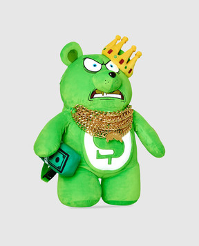 Sprayground Дитячий зелений рюкзак MONEY BEAR 910B6783NSZ