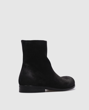 Marsell Черные ботинки замшевые Capozucca MW8295186