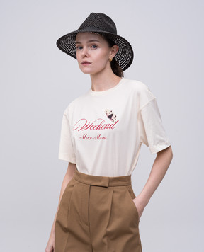 Max Mara Черная ажурная шляпа MAROCCO MAROCCO