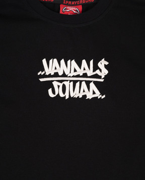 Sprayground Дитяча чорна футболка Vandals Squad SPY1347BLK