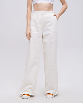 Max Mara Белый палаццо RUGGERO RUGGERO