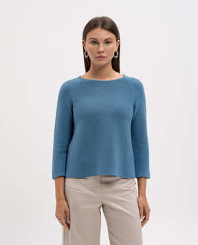 Max Mara Weekend Синий джемпер ADDOTTO ADDOTTO