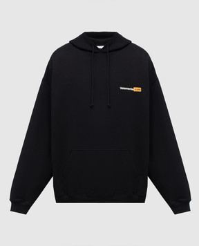 Vetements Чорне худі Vetements.com UA66HD760B